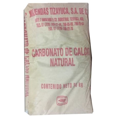 Carbonato De Calcio  - - -  Bulto de 50 Kg