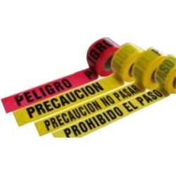 Cinta Barricada PELIGRO  - - - Rollo 304 ml