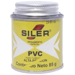 Pegamento Cemento SILER PVC  - - -  85 GR