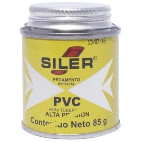 Pegamento Cemento SILER PVC 90ml